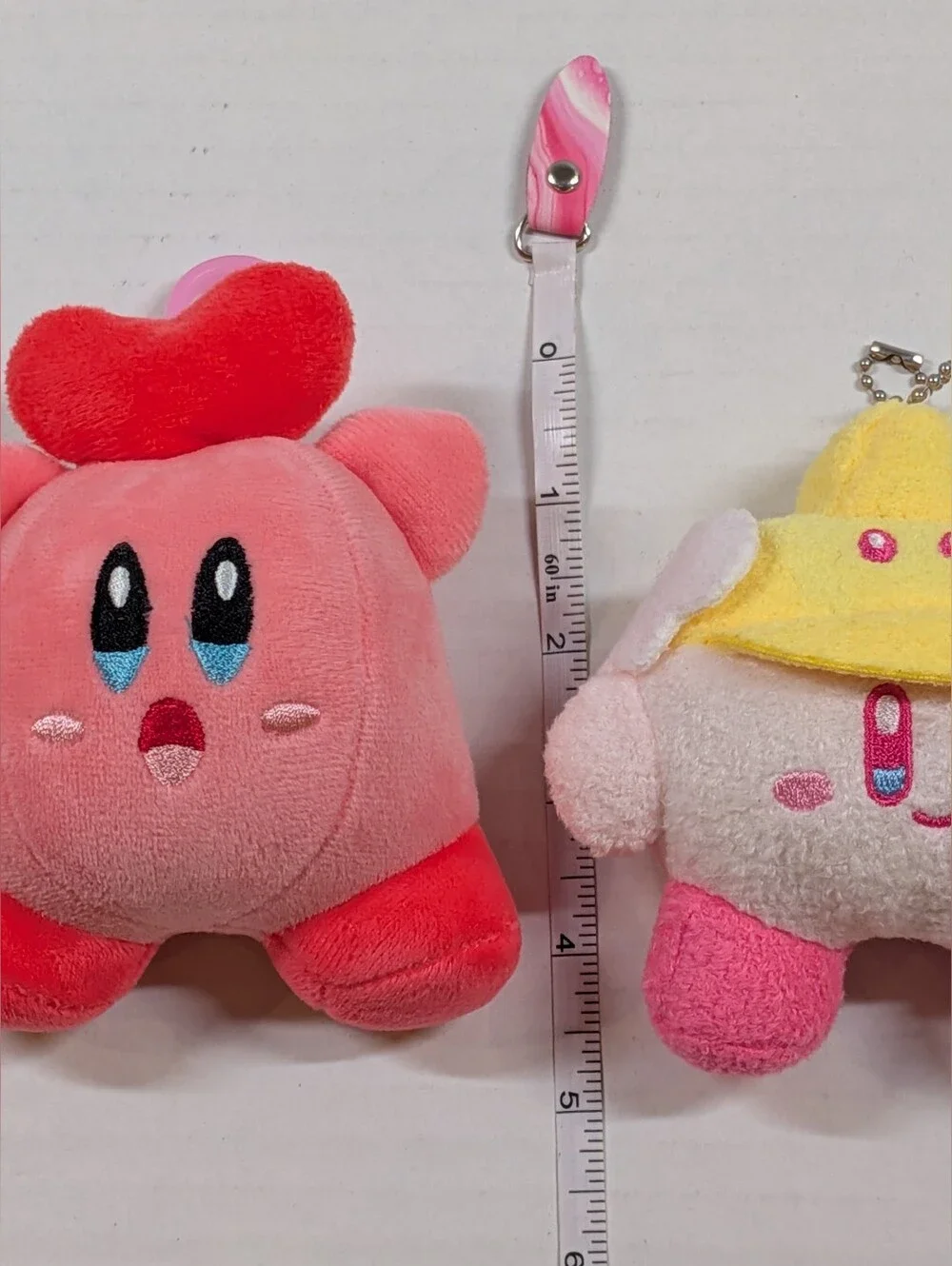Kirby plush Keyring Lot of three